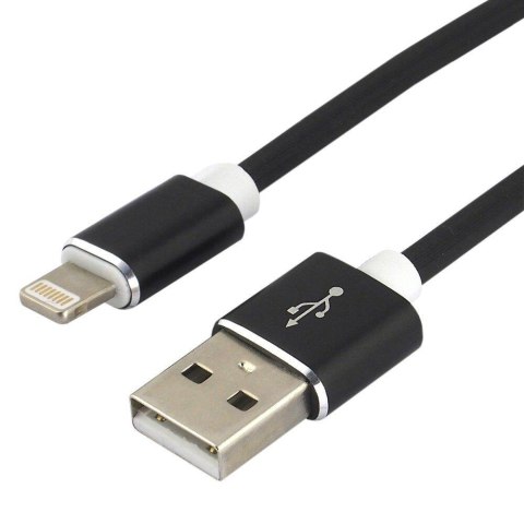 Kabel USB - Lightning everActive CBS-1.5IB 1,m czarny Kabel USB - Lightning everActive CBS-1.5IB 1,m czarny