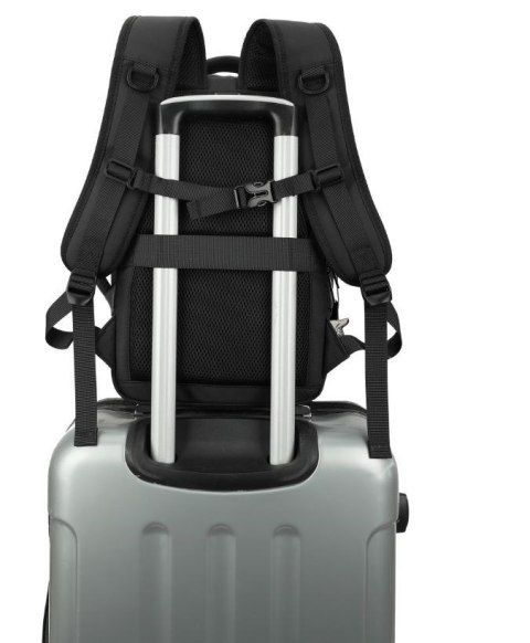 Plecak Podróżny Kabinowy z pompką NOVEEN CTB500 Black 40x20x25