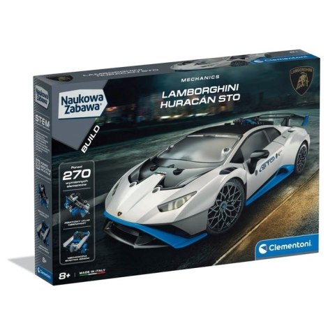 Clementoni Naukowa Zabawa - Laboratorium mechaniki: Lamborghini Huracan Sto