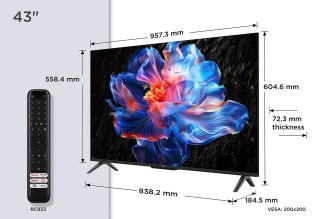 Telewizor 43" TCL 43V6C