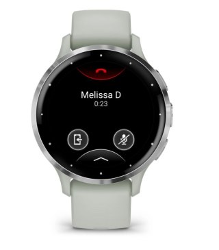 Zegarek Garmin Venu 3S 41mm Srebrny