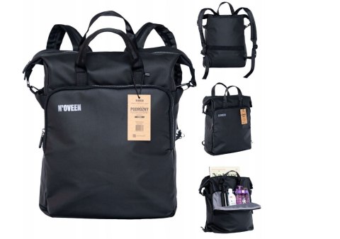 Plecak Podróżny Kabinowy NOVEEN CTB300 Black 40x50x16