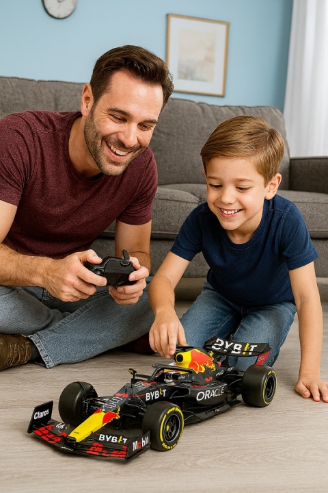 Samochód zdalnie sterowany Formuła Oracle Red Bull Racing RB18 R/C skala 1:12 Rastar 94700