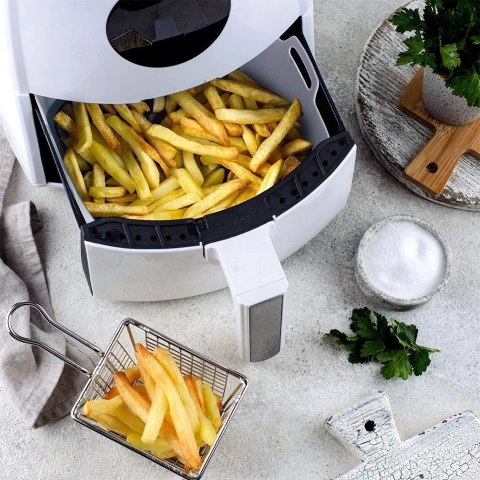 Wkład do Frytkownicy Air Fryer 1 szt. HIT Silikonowy Szary Kwadratowy 22 cm