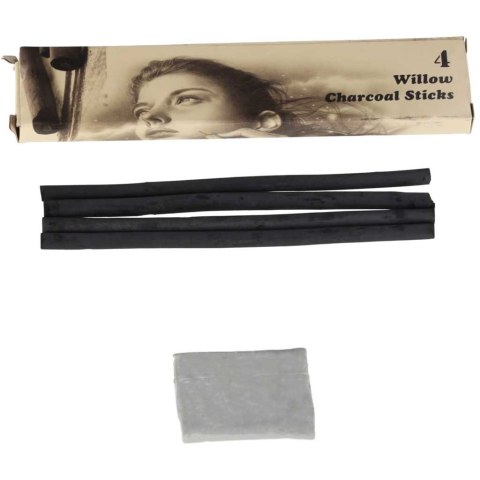 Ołówki do szkicowania rysowania zestaw plastyczny 54 elementy