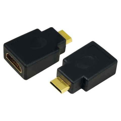 Adapter HDMI LogiLink AH0009 HDMI (F) > mini HDMI (M) Adapter HDMI LogiLink AH0009 HDMI (F) > mini HDMI (M)