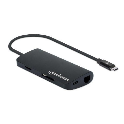 Adapter Manhattan USB-C Multiport HDMI/3xUSB-A/USB-C/RJ45 MicroSD Adapter Manhattan USB-C Multiport HDMI/3xUSB-A/USB-C/RJ45 MicroSD