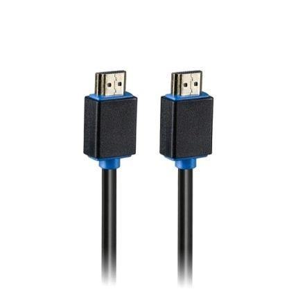 Kabel HDMI 2.0 LIBOX LB0136 HDMI-HDMI, 4K, Ethernet, 3m, czarno-niebieski Kabel HDMI 2.0 LIBOX LB0136 HDMI-HDMI, 4K, Ethernet, 3m, czarno-niebieski