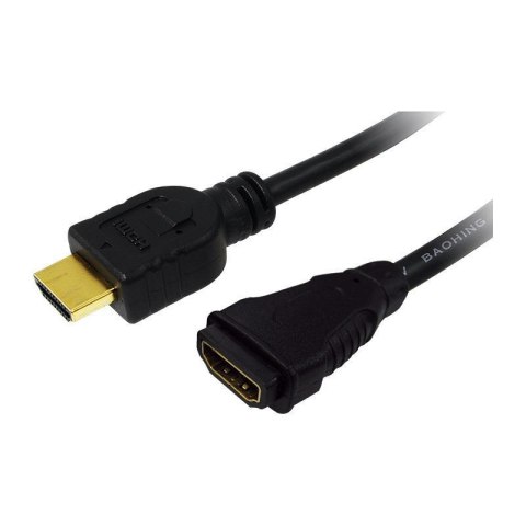 Kabel HDMI LogiLink CH0058 HDMI A 19-pin (M)>HDMI A 19-pin (F) 5m Kabel HDMI LogiLink CH0058 HDMI A 19-pin (M)>HDMI A 19-pin (F) 5m