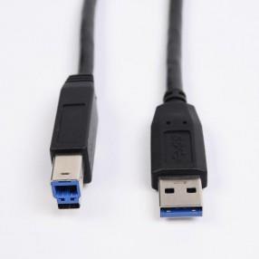 Kabel Impuls-PC USB 3.0 A-B 1,8m Miedź(99,99%) Kabel Impuls-PC USB 3.0 A-B 1,8m Miedź(99,99%)