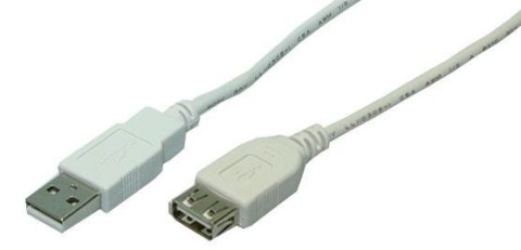 Kabel przedłużacz USB2.0 LogiLink CU0010 2m Kabel przedłużacz USB2.0 LogiLink CU0010 2m