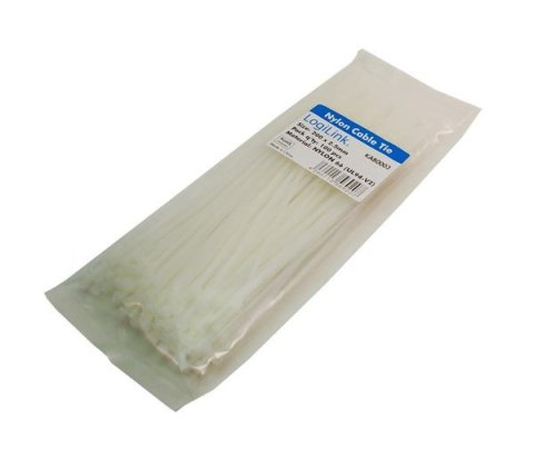 Opaska zaciskowa LogiLink KAB0003 100szt, dł. 0,2m Opaska zaciskowa LogiLink KAB0003 100szt, dł. 0,2m