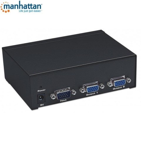 Rozdzielacz / Splitter Manhattan VGA 2/1 350MHz Rozdzielacz / Splitter Manhattan VGA 2/1 350MHz