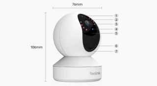 Kamera IP Reolink E Series E330 Biała 5MP