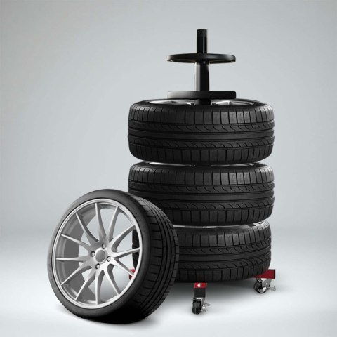 Stojak na opony koła wieszak na 4 opony Humberg HM-387