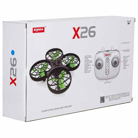 Dron RC Syma X26 Unik Przeszkód 2.4Ghz Headless
