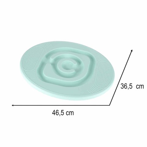 Równoważnia do balansowania deska z labiryntem dla dzieci niebieska