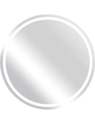 Lustro Z Oświetleniem LED Do Zawieszenia Włącznik Dotykowy 80 Cm