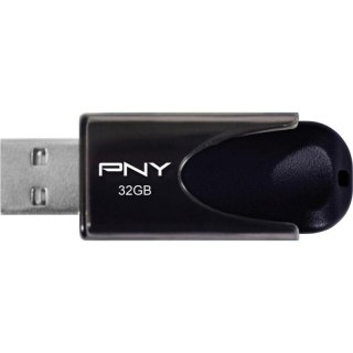 Pendrive PNY Attaché 4 2.0 32GB Czarny (32 GB /USB 2.0 /Czarny )