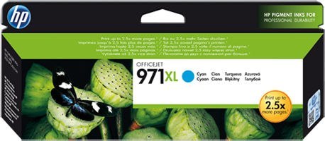 Tusz HP 971 XL Cyan (CN626AE)