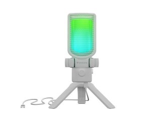 Mikrofon Genesis Radium 250 USB Statyw Biały