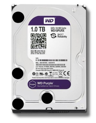 WD Purple 1 TB WD10PURZ (1 TB /3.5" /5400RPM )