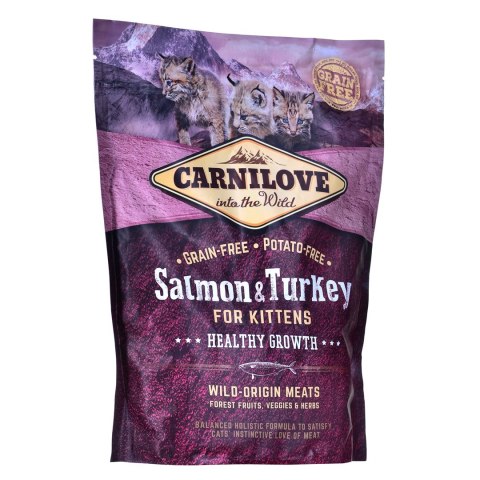CARNILOVE CAT SALMON&TURKEY FOR KITTENS 0,4kg