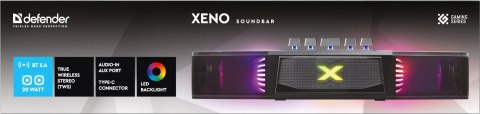 GŁOŚNIK DEFENDER SOUNDBAR XENO 20W LED BLUETOOTH