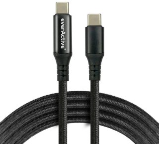 KABEL USB-C / USB-C LCD everActive CBB-2PD5L 200cm 20V 5A 100W