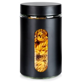 Pojemnik na produkty sypkie szklany zakręcany 1 l