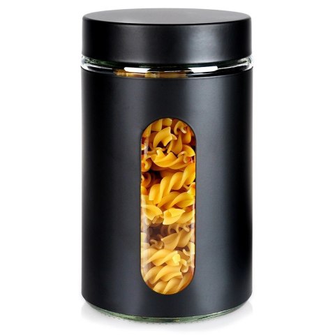 Pojemnik na produkty sypkie szklany zakręcany 1 l