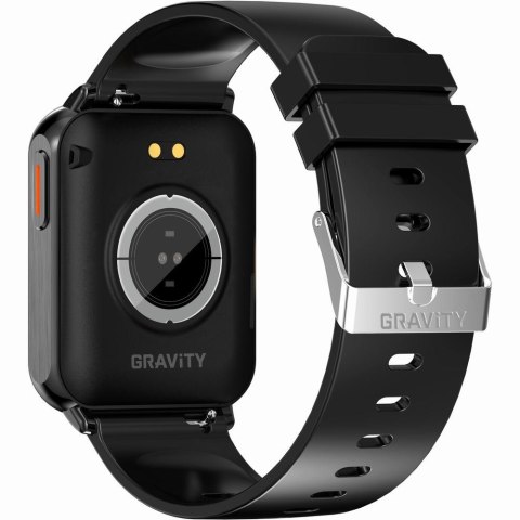 Smartwatch Gravity Czarny 2 Paski GT17-7