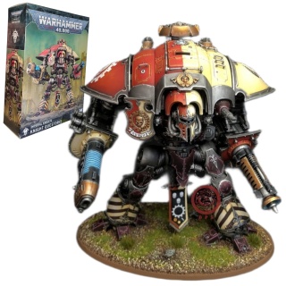 WARHAMMER 40K IMPERIAL KNIGHT QUESTORIS model 54-22 potężna machina bojowa