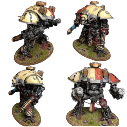 WARHAMMER 40K IMPERIAL KNIGHT QUESTORIS model 54-22 potężna machina bojowa