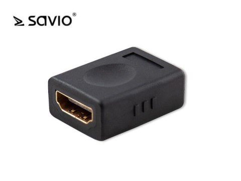 Adapter HDMI Savio CL-111 HDMI A/F - HDMI A/F - prosty, beczka Adapter HDMI Savio CL-111 HDMI A/F - HDMI A/F - prosty, beczka