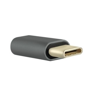 Adapter Qoltec USB 3.1 typC męski / MicroUSB 2.0 żeński