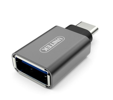 Adapter Unitek Y-A025CGY USB Typ-C na USB (F) Adapter Unitek Y-A025CGY USB Typ-C na USB (F)