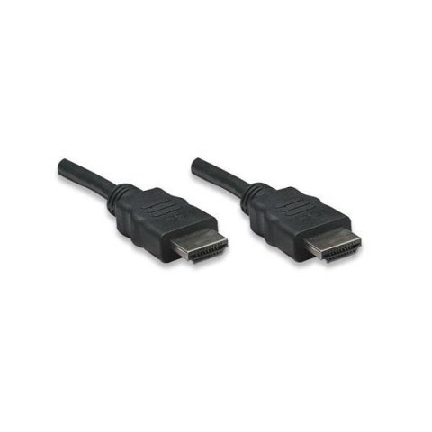 Kabel Manhattan HDMI/HDMI M/M 1.3, ekranowany, 3m, czarny Kabel Manhattan HDMI/HDMI M/M 1.3, ekranowany, 3m, czarny