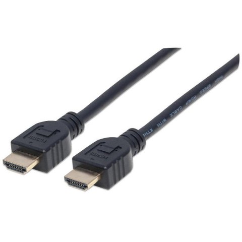 Kabel Manhattan HDMI/HDMI V2.0 M/M Ethernet 3D4K CL3 3m Kabel Manhattan HDMI/HDMI V2.0 M/M Ethernet 3D4K CL3 3m