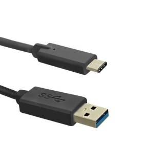 Kabel USB Qoltec 3.1 typC / USB 3.0 AM 1m