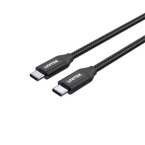 Kabel USB Unitek C14059BK USB 3.1 Typ-C (M) - USB Typ-C (M) 2m, PD 100W Kabel USB Unitek C14059BK USB 3.1 Typ-C (M) - USB Typ-C (M) 2m, PD 100W