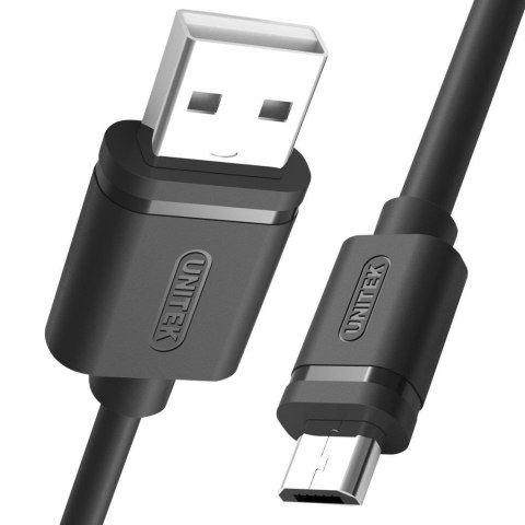 Kabel Unitek Y-C455GBK USB 2.0 - microUSB M/M 2m Kabel Unitek Y-C455GBK USB 2.0 - microUSB M/M 2m