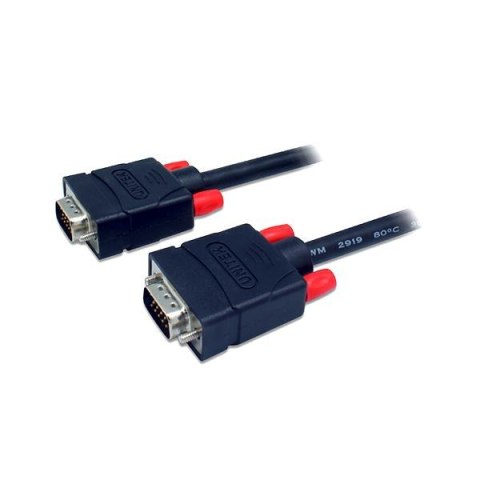 Kabel VGA Unitek Y-C505G HD15 M/M PREMIUM 5m Kabel VGA Unitek Y-C505G HD15 M/M PREMIUM 5m