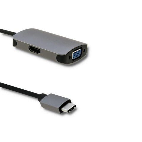 Kabel adapter Qoltec USB 3.1 C / HDMI | VGA Kabel adapter Qoltec USB 3.1 C / HDMI | VGA