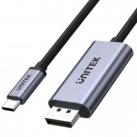 Kabel adapter Unitek V1409A USB-C - DP 1.2 4K@60Hz, 1,8m Kabel adapter Unitek V1409A USB-C - DP 1.2 4K@60Hz, 1,8m