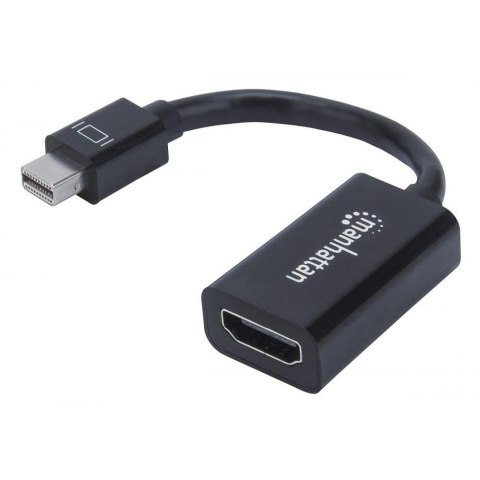 Kabel konwerter/adapter Manhattan Mini DisplayPort / HDMI M/F 0,15m 1080p Kabel konwerter/adapter Manhattan Mini DisplayPort / HDMI M/F 0,15m 1080p