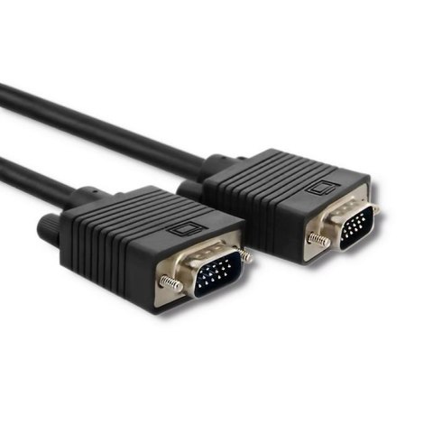 Kabel monitorowy XGA Qoltec 2xFerryt M/M 1,5m Kabel monitorowy XGA Qoltec 2xFerryt M/M 1,5m