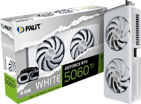 GeForce RTX 5060 Ti White OC 8GB GDDR7 DLSS4