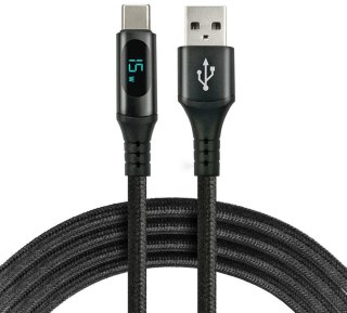KABEL USB-A / USB-C LCD everActive CBB-1CBL 100cm 3A