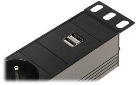 Listwa zasilająca PD-6/R-USB